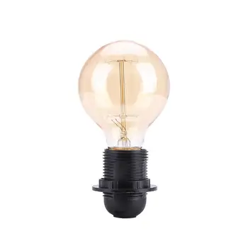 

Edison Screw Es E27 Light Bulb Lamp Holder Socket Socket Base White/Black Accessory Lighting Parts High Quality LED Pendant