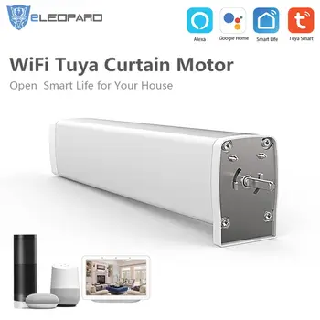 

Tuya Smart Life WiFi Curtain Switch Module for Roller Shutter Blind Motor Smart Home Google Home Amazon Alexa Voice Control