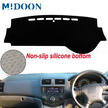 

MIDOON For Honda accord 2003-2007 7th generation Car Styling Covers Dashmat Dash Mat Sun Shade Dashboard Cover Capter