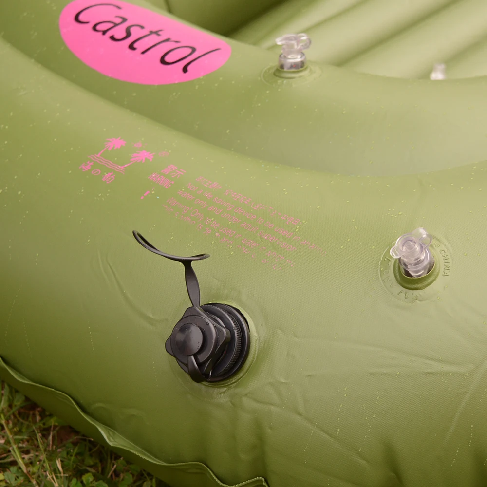 1 Person Inflatable Fishing Boat High Quality Liferaft Rubber Boat 170x100cm PVC Portable Drifting Fishing Boat with Paddles (16)