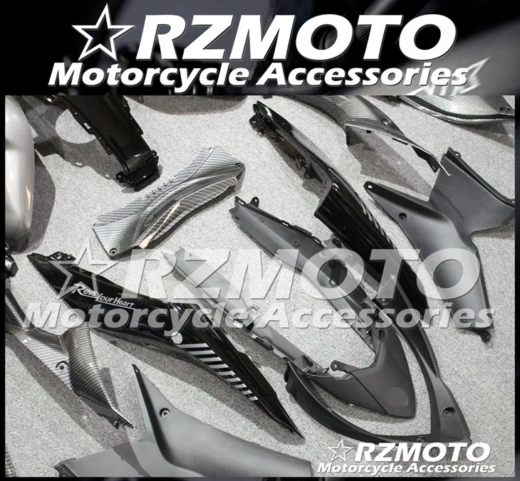 ABS мотоцикл обтекатель комплект для YAMAHA YZF R25 R3- кузов углеродное волокно спрей воды передачи процесс Магазин № 2136