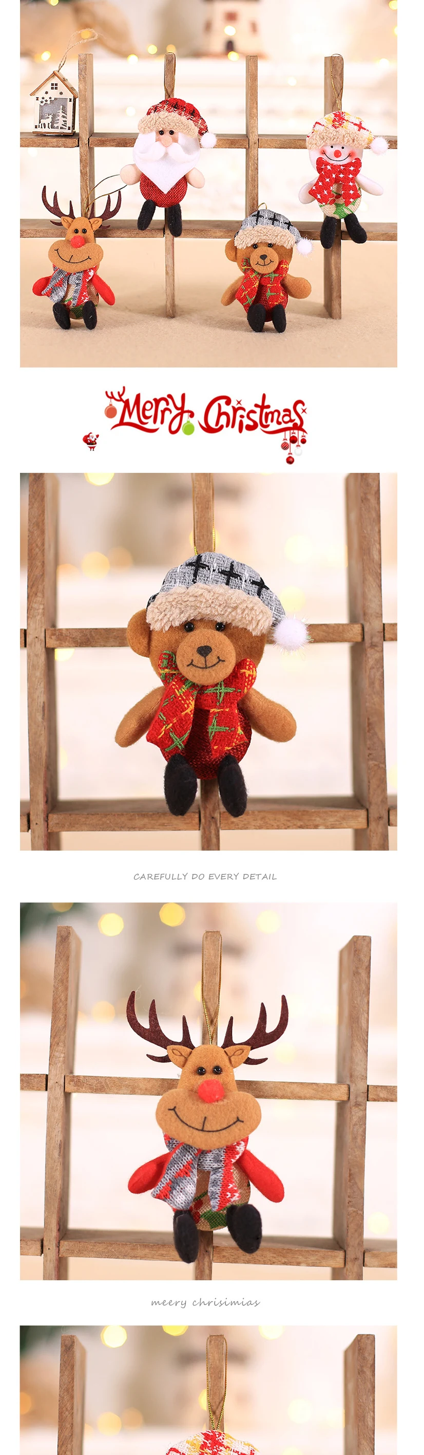 圣诞挂件_厂家圣诞节新款圣诞挂件圣诞树挂件迷你小玩偶公仔---阿里巴巴_02