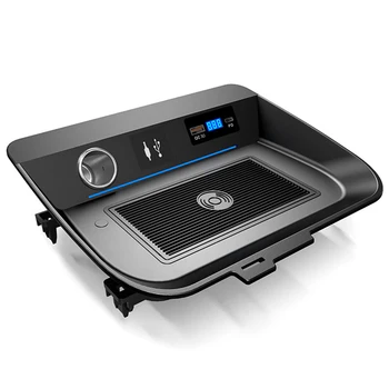 

Car Qi Fast Wireless Charging Car Charger Panel Phone Holder for Toyota RAV4 RAV 4 2019 2020