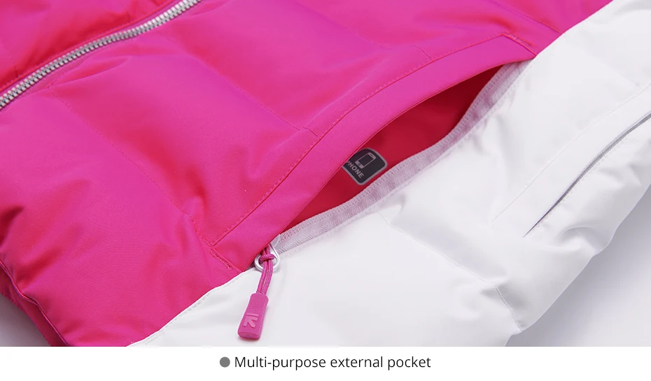 RUNNING RIVER Brand women High Quality Winter Warm thick Hooded Sports Jackets Professional Outdoor ski Jacket#D7151