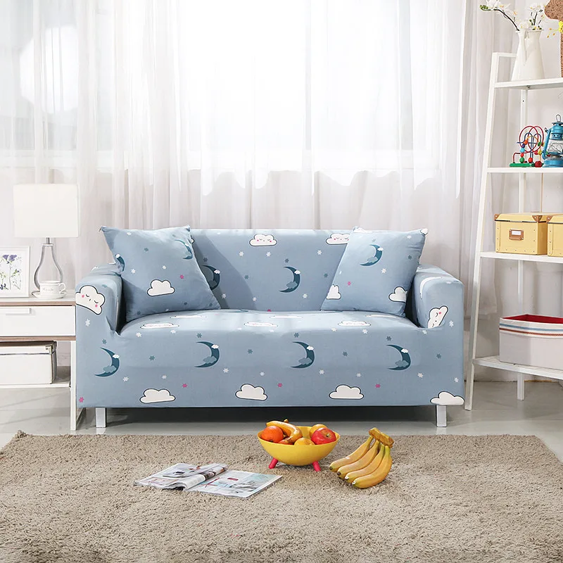 Sofa Cover Cotton Elastic for Living Room funda sofa Couch Towel Protect Furniture Slipcovers | Дом и сад