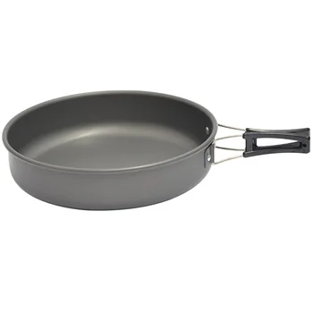 

Round Fry Pan Home Camping Hiking Picnic Cookware Cooking Tool Supplies Convenient And Practical Corrosion Resistant