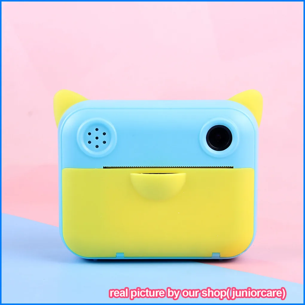 Children's Camera With Print Upgrade Selfie Kids Instant Camera Digital Zero Ink Video Camera Dual Lens 1080P HD Video Recorder best small digital camera