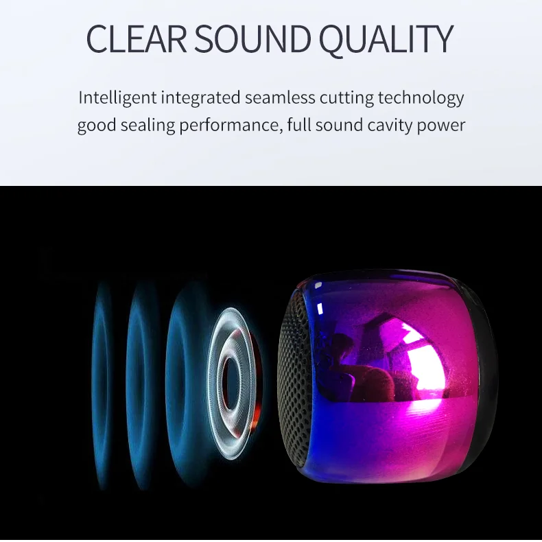 Mini Bluetooth Speaker Metal Case gift Potable Wireless Metal Loud speaker Super Bass Stereo Sound Speaker