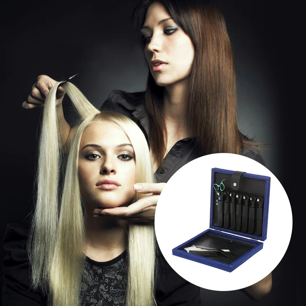 Портативный салонный парикмахерский инструмент сумка для укладки волос инструменты для хранения гребень ножницы зажим из искусственной кожи парикмахерский чехол