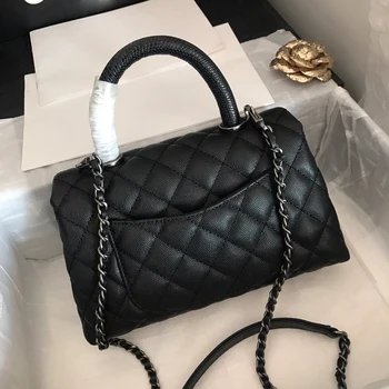 

2020 Top Quality Genuine Leather Designer Handbags for Women Totes with Handle Brand Shoulder Bags