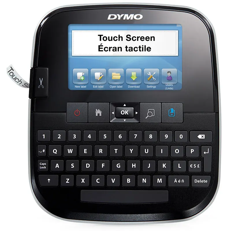 Принтер ленточный Dymo Label Manager 500TS D1 лента ширина 6 9 12 24 мм с адаптером Латиница |