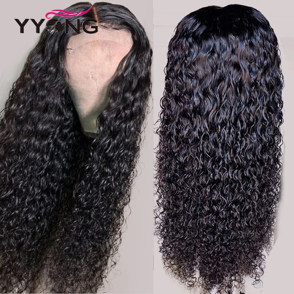 1x4 water wave lace wigs A