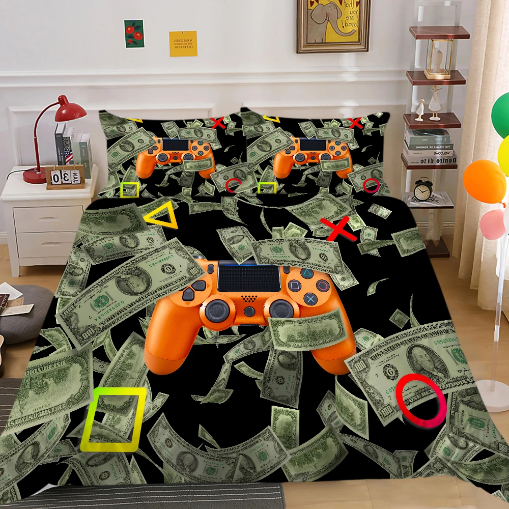 3D Bedding Set Xbox Game Handle Duvet 