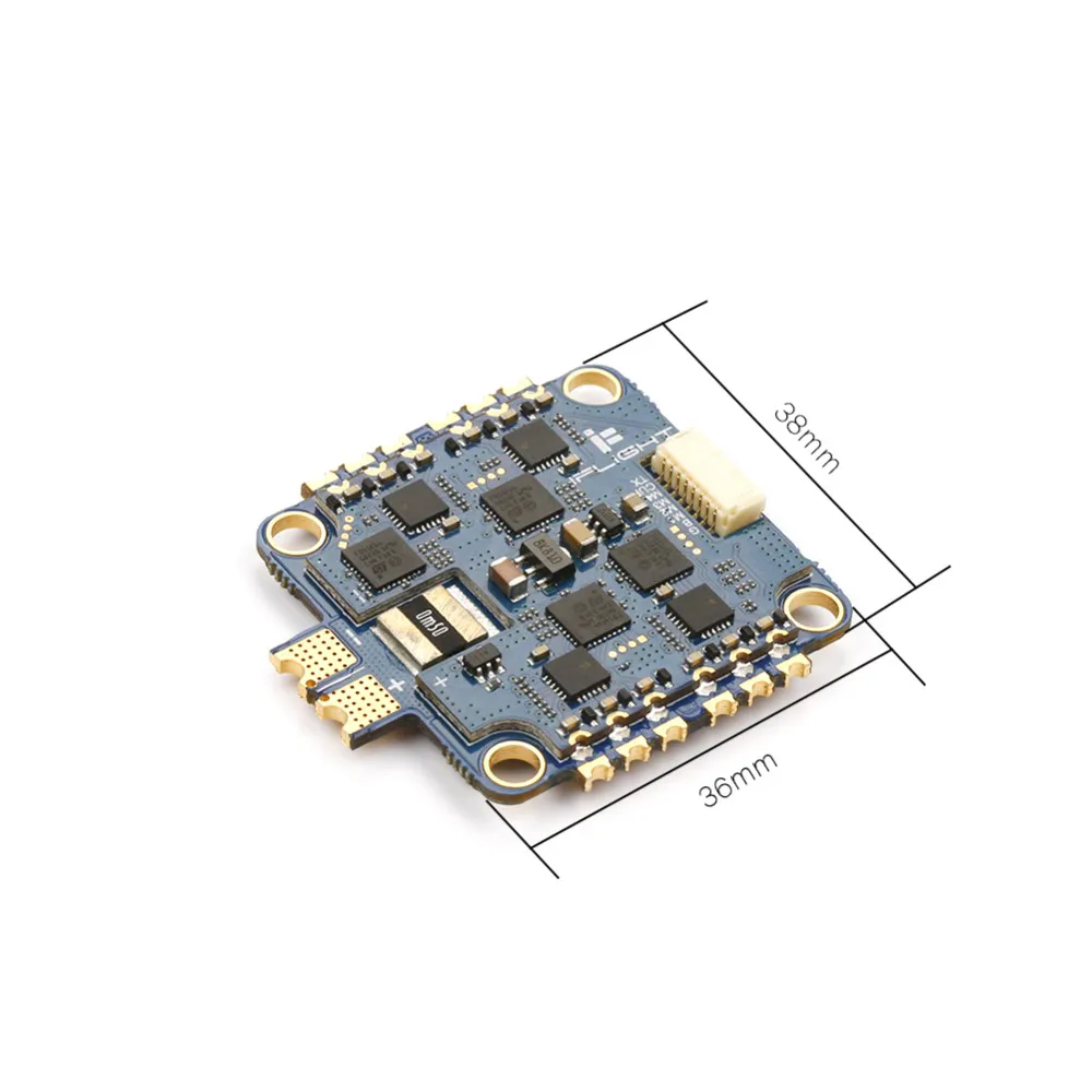 IFlight sucex 60A Plus 2-6S BLHeli_32 4 в 1 ESC поддержка датчика тока Dshot1200 для RC гоночный fpv-дрон Квадрокоптер