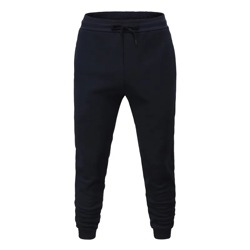2019 Men s Cotton Pants Male Bound Feet Motion Leisure Trousers Active Elastic Hip Hop Slim 2