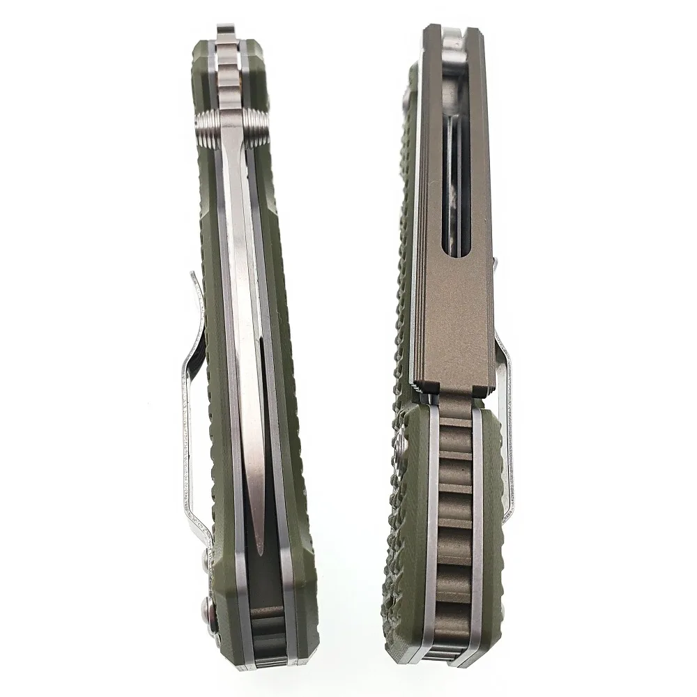 JSSQ тактический складной нож S35VN лезвие G10 ручка из алюминиевого сплава карманные ножи для выживания на открытом воздухе охотничий боевой Кемпинг EDC инструмент