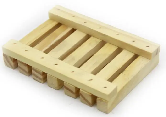 20 шт./лот портативная бамбуковая деревянная мыльница для душа контейнер-держатель для мыла лоток для мыла коробка для хранения