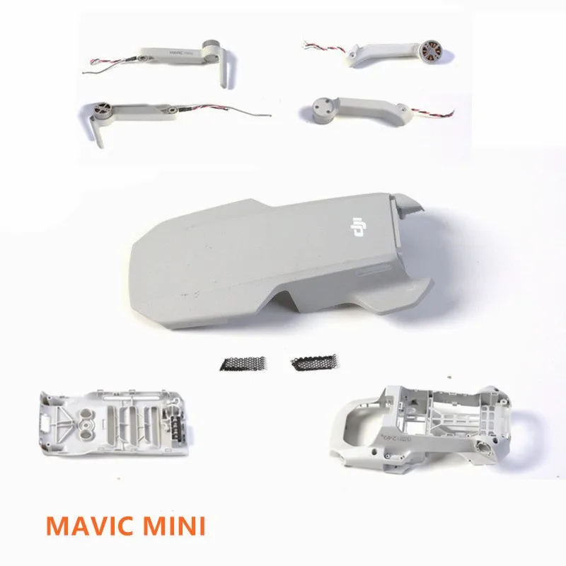 DJI Mavic Mini Arms Body Shell средняя рамка Нижняя оболочка верхняя крышка Mavic Mini Замена запасных частей