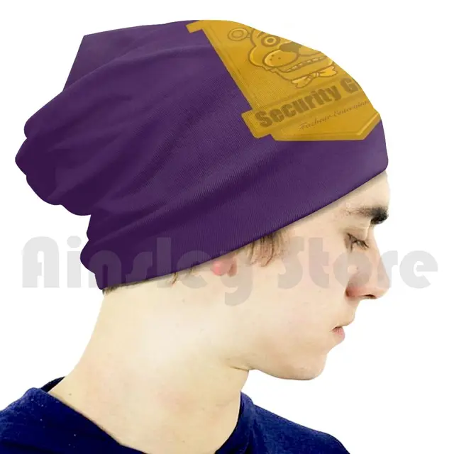 Fnaf Security Guard Badge Hat 373 Hat 