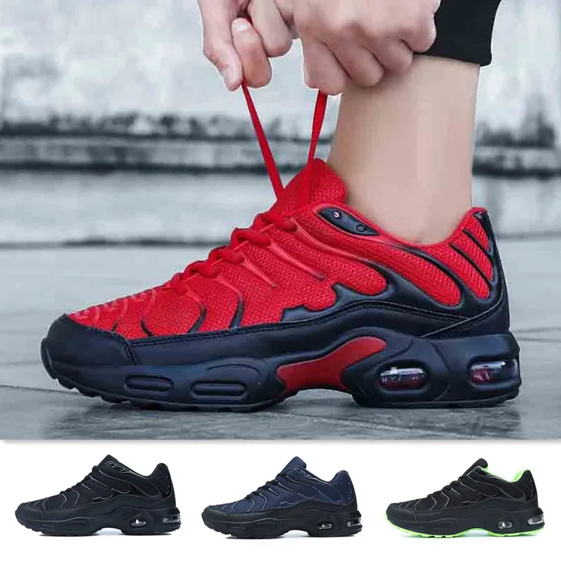 Sneakers Walking-Shoes Air-Cushion Athletic Outdoor-Sports Breathable Plus-Size 47 Mens