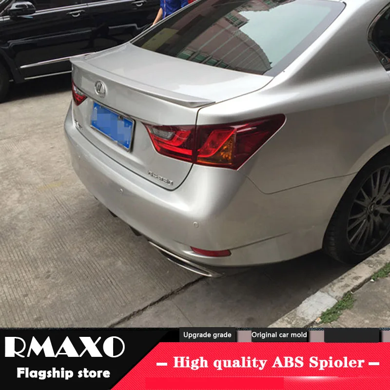 Спойлер для LEXUS GS350 GS300 GS450 2016 высококачественный АБС пластик праймер заднего