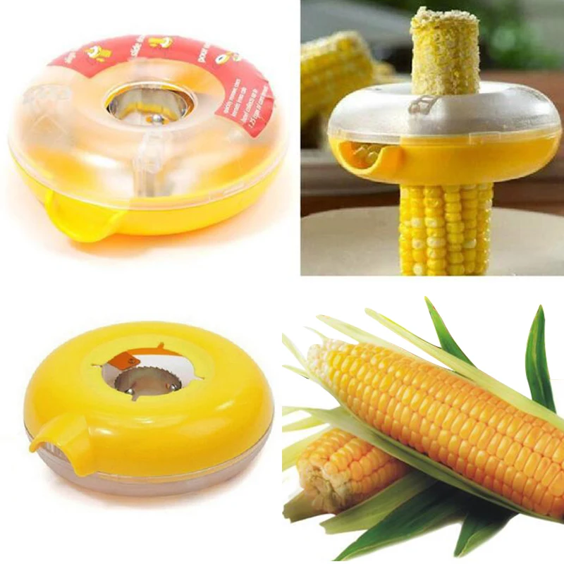 Кукуруза круглый резак для зачистки кухонная утварь устройство чистки кукурузы