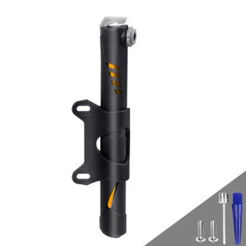 black gold Мини насос для Aire Porttil De Alta Resistencia Inflador De Bicicleta Sper Ligero Bicicleta De Carretera насос для Ciclismo - Цвет: black gold