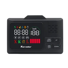 Автомобильный антирадар Karadar, авто GPS радарный детектор 2 в 1, измерение скорости полицией для русских, 2,4-дюймовый светодиодный дисплей, угол обзора 360 градусов X K CT L Автомобильный антирадар Karadar, авто GPS радарный детектор 2 в 1, измерение скорости полицией для русских, 2,4-дюймовый светодиодный дисплей, угол обзора 360 градусов X K CT L