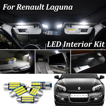 

100% No Error Canbus LED Interior Light Kit For Renault Laguna 2 ii mk2 3 iii mk3 Coupe LED Interior dome map Trunk Light Kit