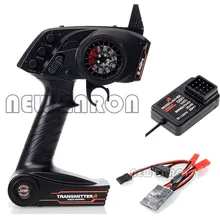 ENRON-récepteur à distance 3CH télécommande Radio numérique télécommande, transpondeur RC Rock chenille, voiture RC bateau