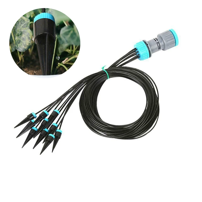 Botique-10Pcs ирригационный компонент 10 головы Капельное автоматическое устройство орошения воды сеялка капельного орошения