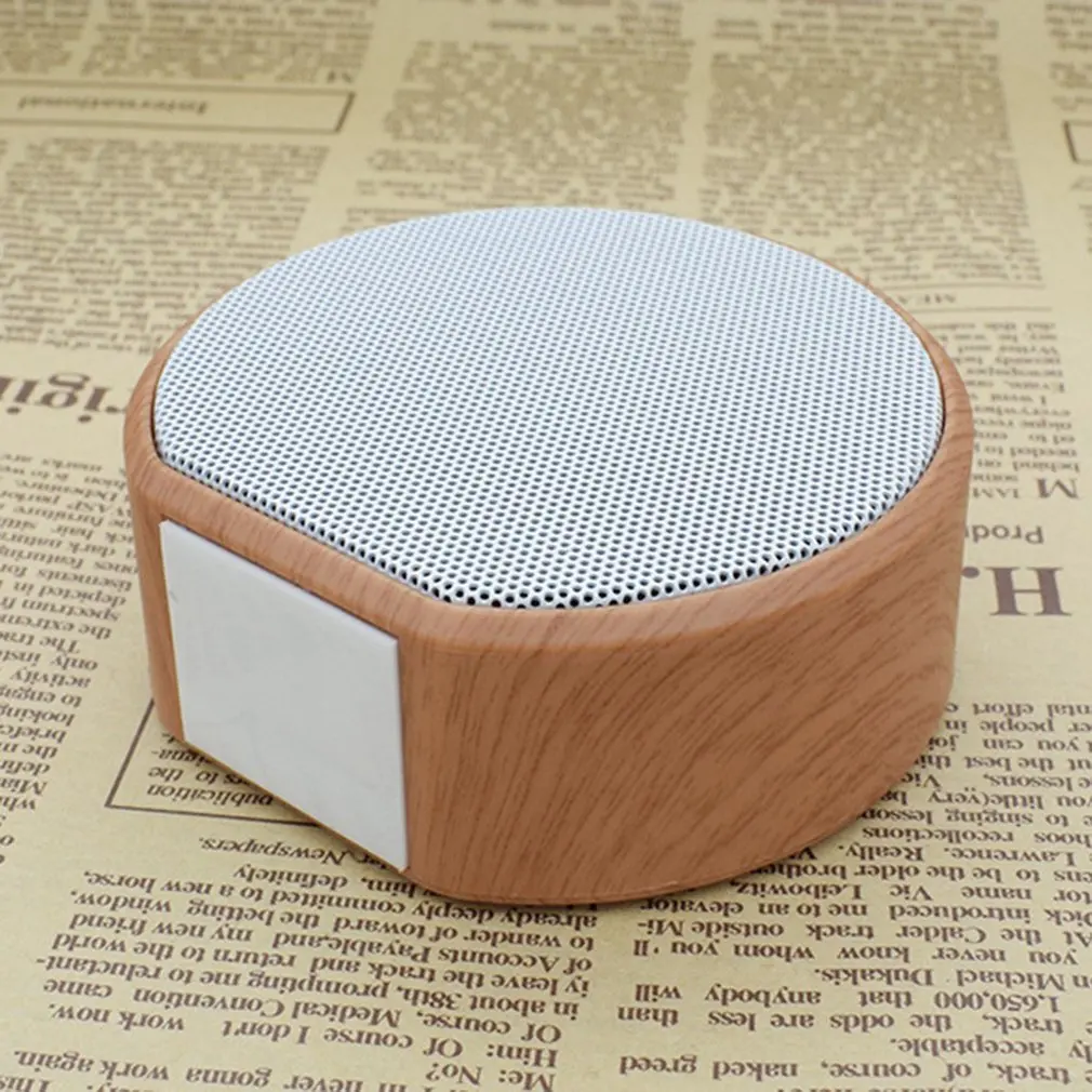 Мини деревянная колонка с Bluetooth уличный Портативный беспроводной мини компьютер bluetooth-проигрыватель поддержка AUX TF карты для iPhone Android