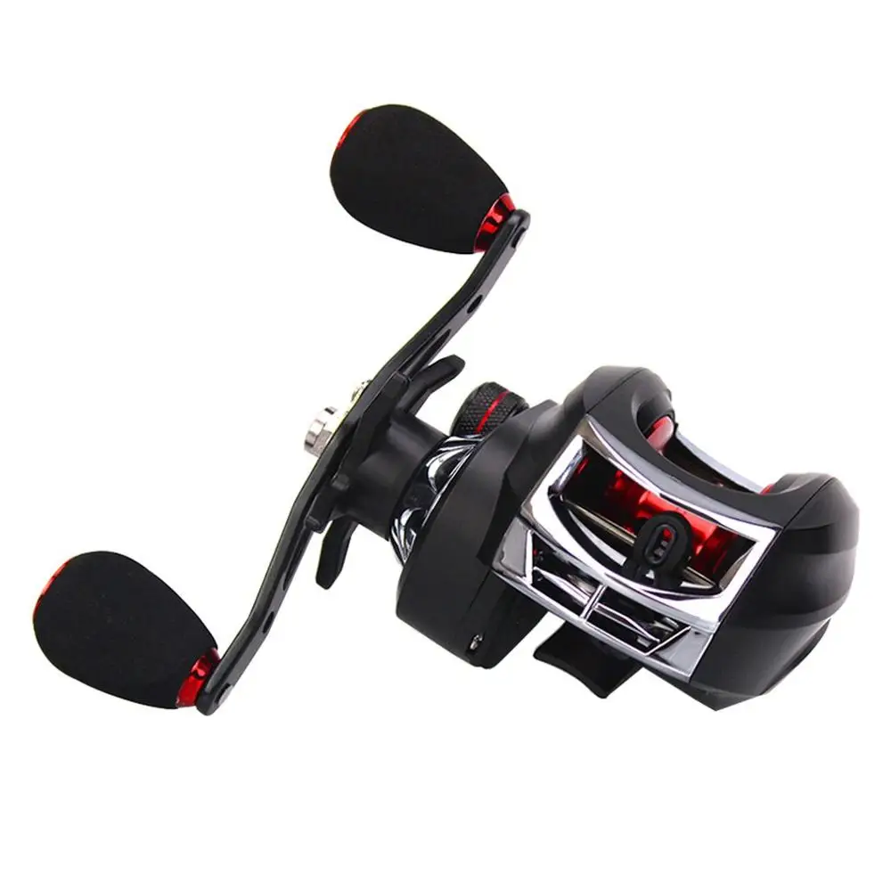 Красный Для серии Royale Legend высокоскоростная Низкопрофильная катушка baitcasing Reels - Цвет: Красный