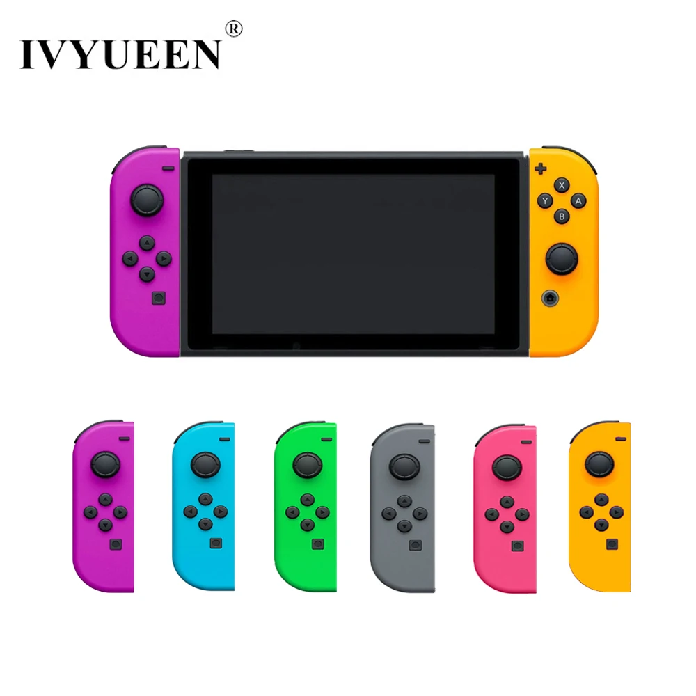 Чехол IVYUEEN для Nintendo Switch NS Joy Con чехол игрового контроллера зеленый желтый розовый