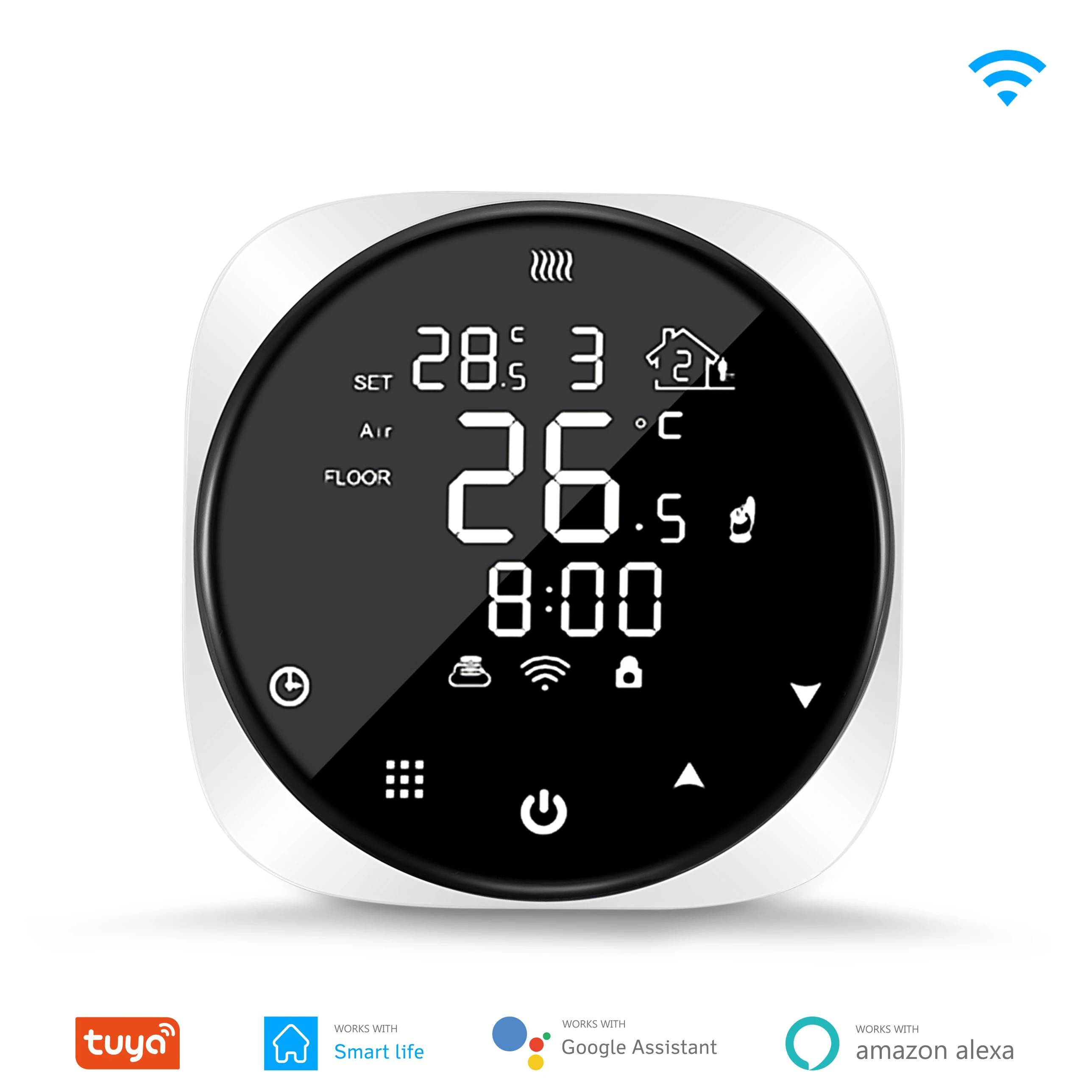 Tuya Smart Wifi Thermostat Temperature Controller For Water/Electric Floor Heating/Water Gas Boiler Works With Alexa Google Home