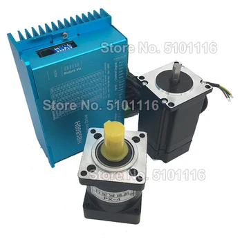 

3Nm Nema23 57MM Closed Loop Stepper Motor Driver with Cooling Fan & Planetary Reducer Kit Encoder Easy Servo