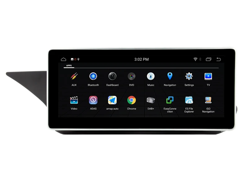 Best AVGOTOP Big screen Android 7.1 GPS Car Radio DVD Player for MERCEDES-BENZ E-class W212 sedan 2009-2012 E180 E200 E260 (NTG4.0) 3