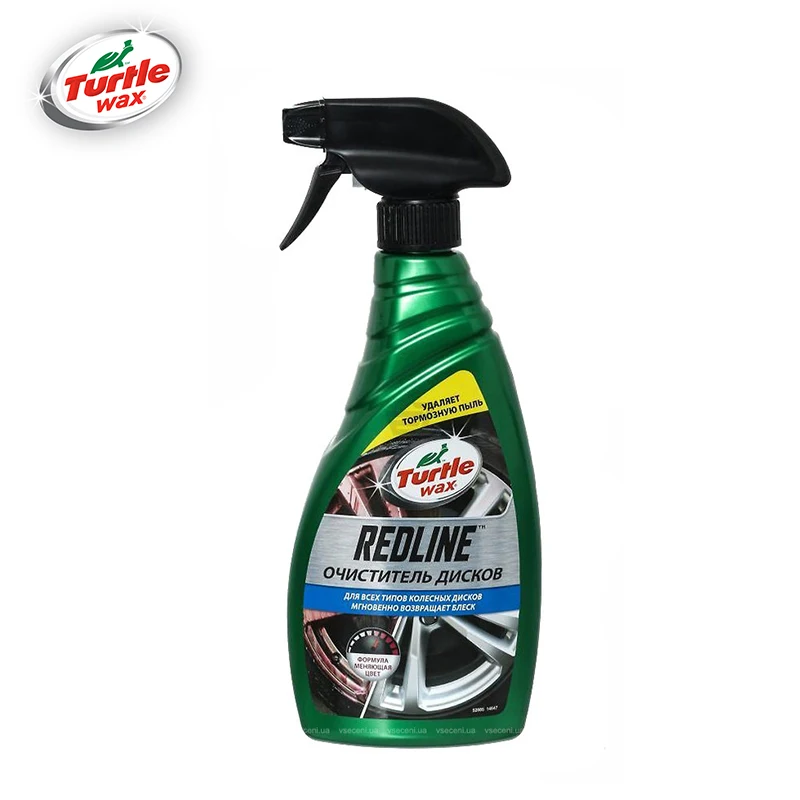 «Очиститель колесных дисков» REDLINE WHEEL CLEANER 500 мл Turtle Wax FG7697 52885 «Очиститель колесных дисков» REDLINE WHEEL CLEANER 500 мл Turtle Wax FG7697 52885