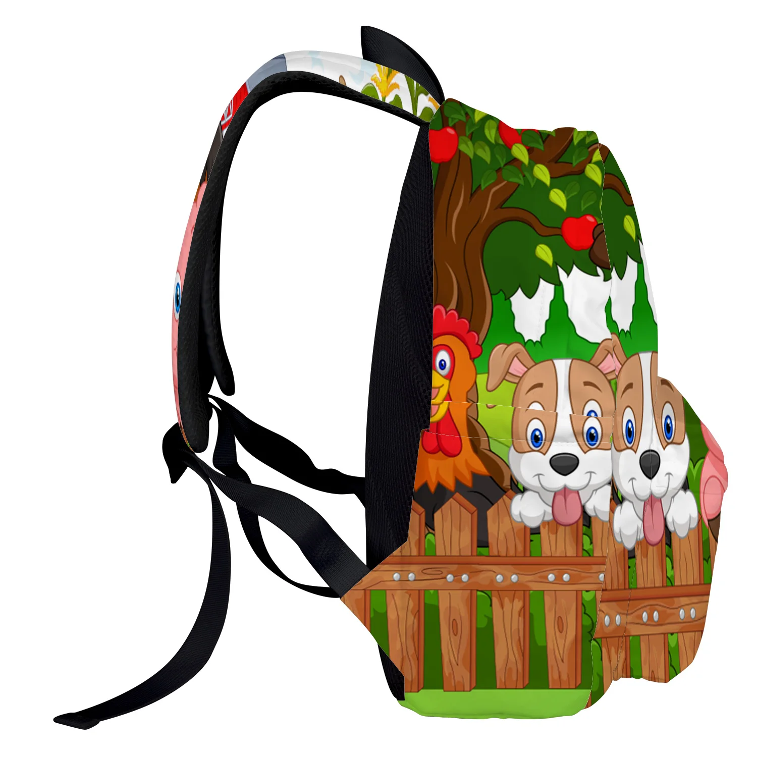 Рюкзак с животными из мультфильмов, рюкзак для студентов колледжа, рюкзак для ноутбука, сумка для книг, повседневная школьная сумка