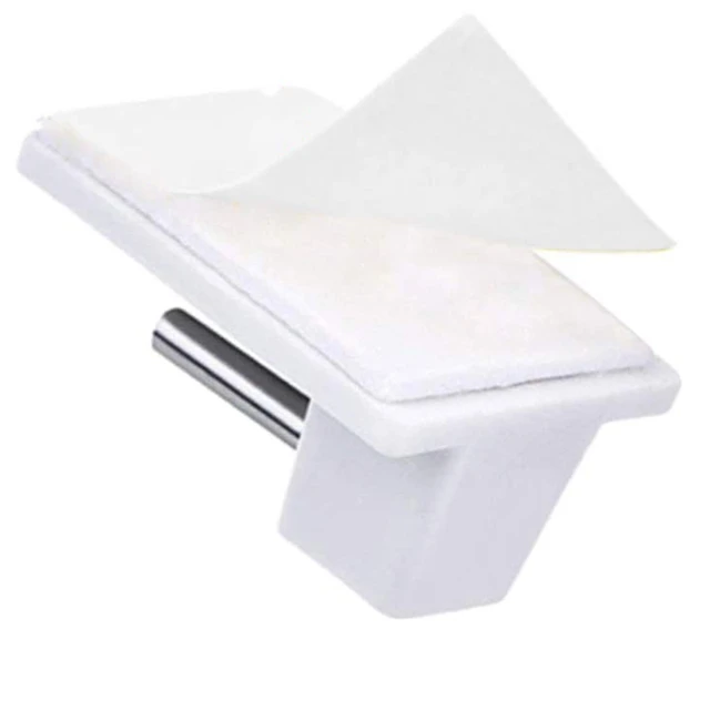 Ganci Adesivi Per Tende - Set Di 8 Pezzi, Per Tende Fino A 2.2 Cm, Senza Fori - Foto 6