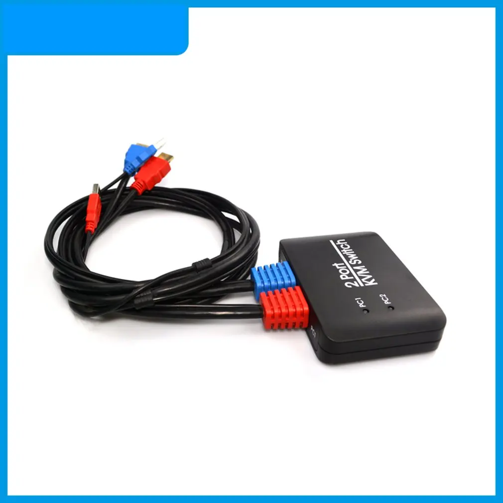 Hdmi Kvm переключатель кнопочный переключатель Usb порт с кабелем для монитора клавиатуры мыши Usb Hdmi ручной переключатель квм