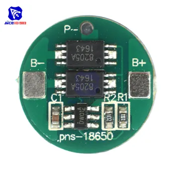 

diymore 5PCS/Lot Dual MOS18650 Lithium Li-ion Battery Protection Board 3 Detection Circuit High-Accuracy Low Consumption