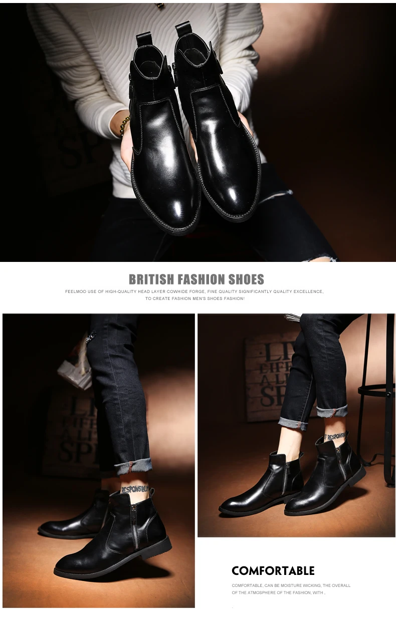 Мужская кожаная обувь; мужские ботинки; Роскошные брендовые Мужские ботинки в джентльменском стиле; мокасины; Повседневная обувь; мужские модные кроссовки; sapatos masculino VII