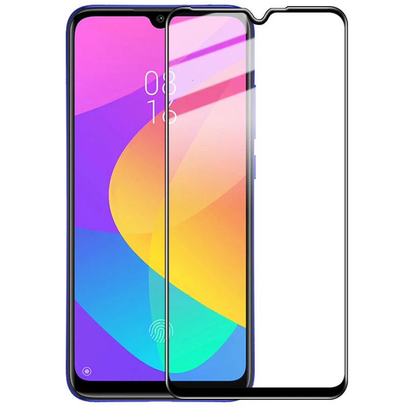 3D Full Coverage Tempered Glass For Xiaomi F2 F1 Mi A3 Lite A2 A1 6X 5X Note 3 Play CC9 CC9E Screen Protector Cover Film 1000Pcs | Мобильные