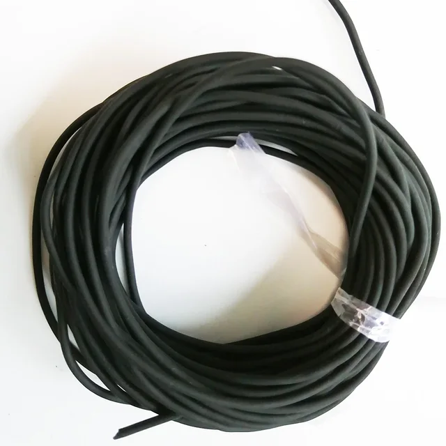 10 Meters 2.2mm Rubber Solid Elastic Rubber Line Rubber Line for Fishing  Traditional Level Round Elastic Rope Tied Line Fish - AliExpress