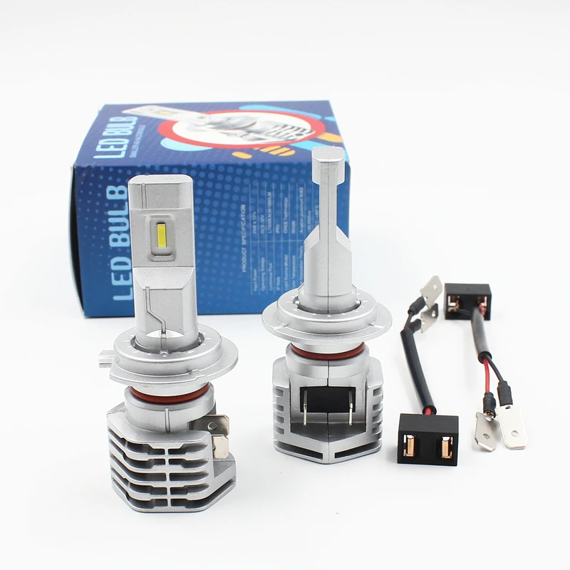Rockeybright M4 3200LM H4 светодиодный фар H7 H8 H9 H11 Автомобильные фары H4 50 Вт яркий белый H1 9012 светодиодный H7 фар
