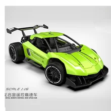 RC автомобиль 2,4G 1:16 металлический Дрифт гоночный автомобиль высокоскоростная машина чемпиона р/у модель авто гоночный автомобиль модель Электрический RTR игрушка
