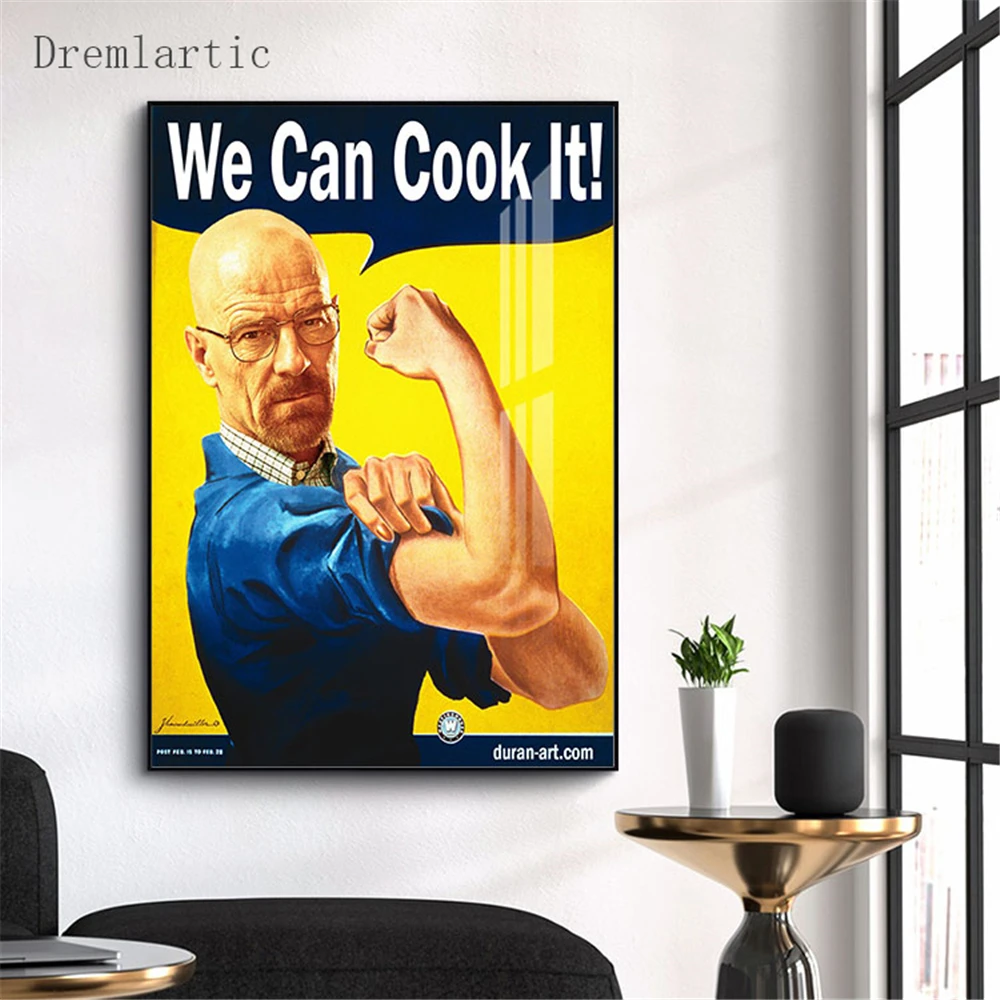 Холщовая ткань тканевый плакат Am One Knocks Breaking Bad шелковая домашний декор для вашей