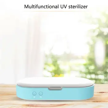 

5V Portable Double UV Sterilizer Box Jewelry Phone Cleaner Personal Care Tool H55A