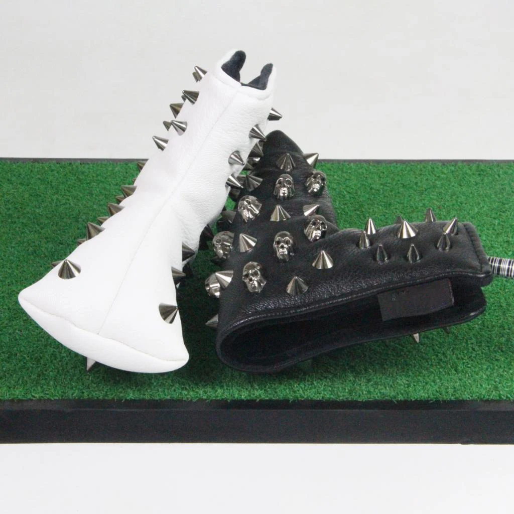

Golf Club Headcover, Deluxe Waterproof PU Leather with Metal Rivet - Lightweight & Durable - Choose Colors